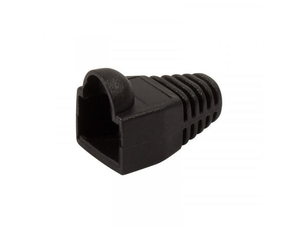LogiLink MP0006, Kaapelikenkä, musta, RJ-45, 100 kpl
