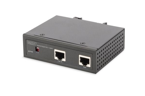 DIGITUS Professional DN-651111 - PoE splitter (DIN-skinnemonterbar / ekstern) - 95 watt