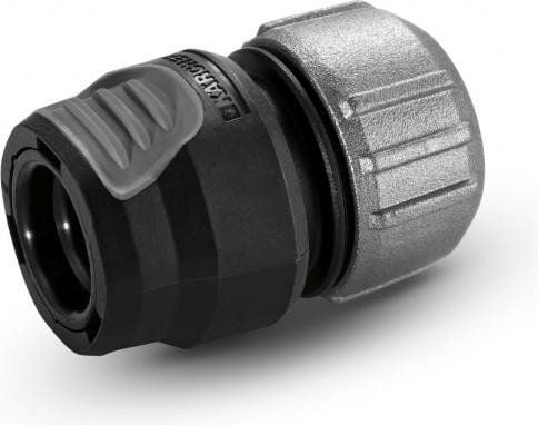 Kärcher Premium - Universell slangkoppling - med vattenstopp - 70 mm - lämplig för 13 mm (1/2"), 15 mm (5/8"), 19 mm (3/4") slangar