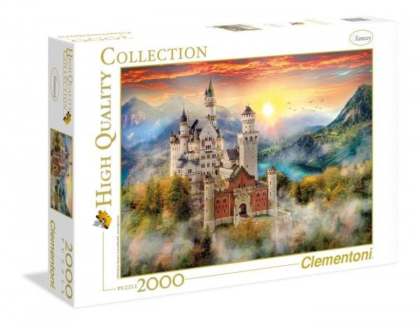 Clementoni Neuschwanstein, 2000 styck, Stad, 14 År