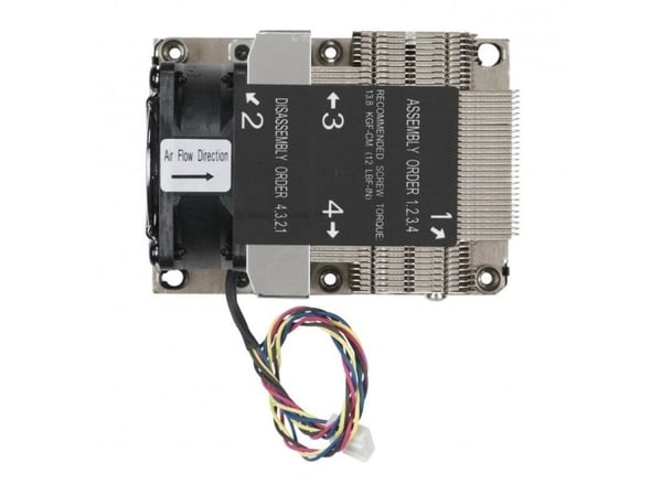 Supermicro - Prosessorijäähdytin - (Socket P) - 2U - SUPERMICRO X11SPH-NCTF, X11SPH-NCTPF, X11SPI-TF, X11SPL-F, X11SPM-F, X11SPM-TF, X11SPM-TPF, X1...