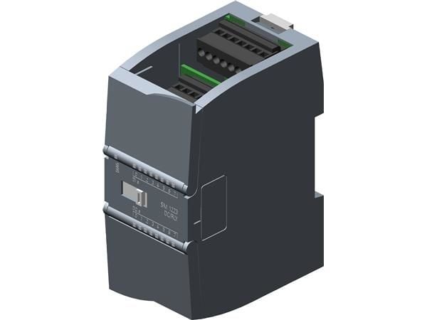Siemens 6ES7222-1BF32-0XB0, Digitalt, Utgang (signal), 8 kanaler, 8 kanaler, 24 V, Sort