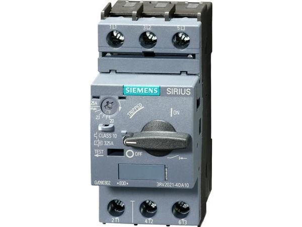 Siemens 3RV2021-4NA10, Monivärinen, 375 g