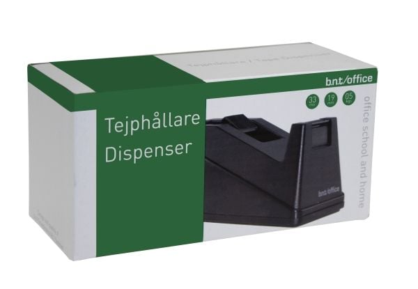 Tapedispenser bordmodel til 19x33 mm tape