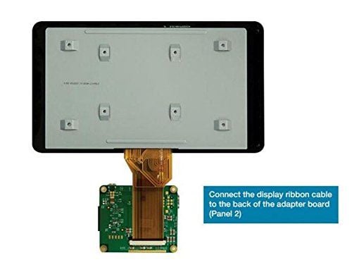 Raspberry Pi - Display - 7" - 800 x 480 piksler - for Raspberry Pi 2 Model B, 3 Model B
