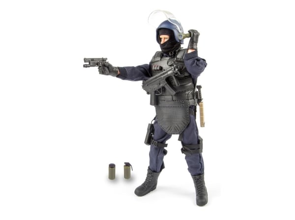 S.W.A.T. Sniper Politi Action Figur 30,5cm