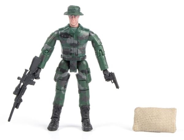 World Peacekeepers 1:18 Militær Navy Seal pakke m/3 actionfigurer