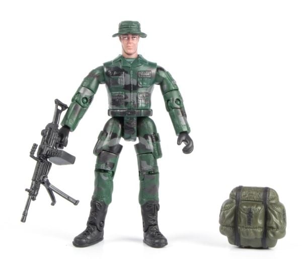 World Peacekeepers 1:18 Militær actionfigur Singepack 2D