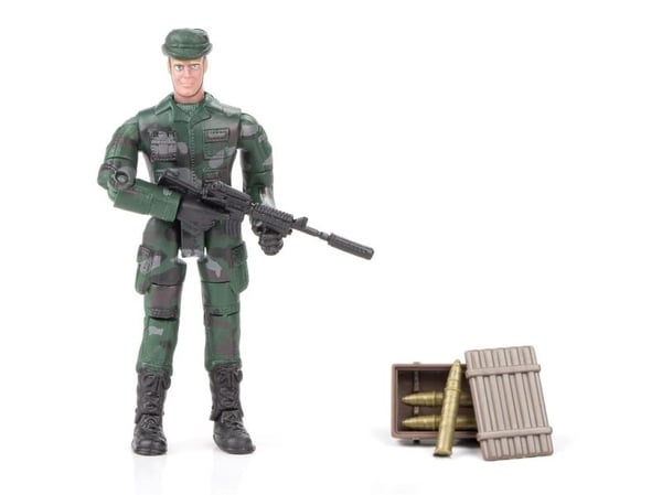 World Peacekeepers 1:18 Militær Navy Seal pakke m/3 actionfigurer
