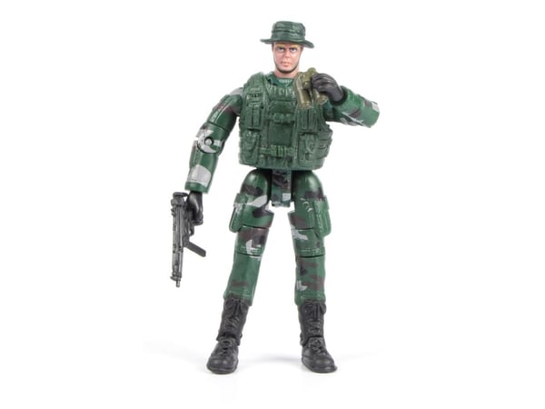 World Peacekeepers 1:18 Militær Navy Seal pakke m/3 actionfigurer