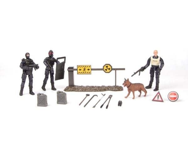 S.W.A.T. Action Figur 3-pack Type C 1:18
