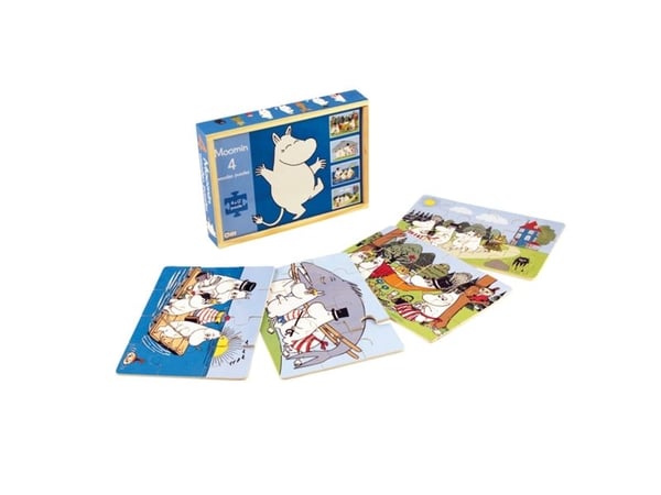 Mumin – 4 träpussel