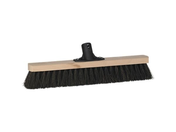 Sopborste 40 cm med sockel-lackerat trä, st