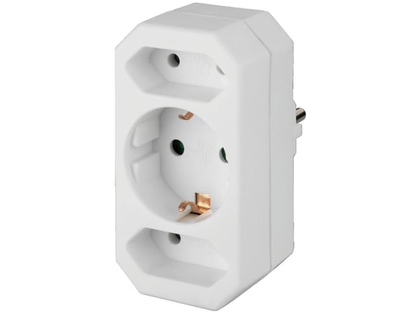 Brennenstuhl BRENN-1508050, typ C (euro-kontakt), vit, CE
