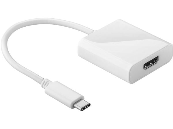 Goobay 66259, 3.2 Gen 1 (3.1 Gen 1), USB Type-C, HDMI-ulostulo