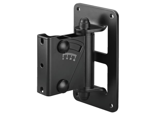 König & Meyer 24471-000-55, Vegg, Stål, 15 kg, Svart, Vegg, 90°