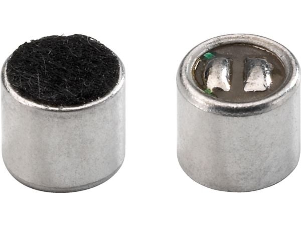 Monacor MCE-4001 mikrofonkapsel diameter 6 mm