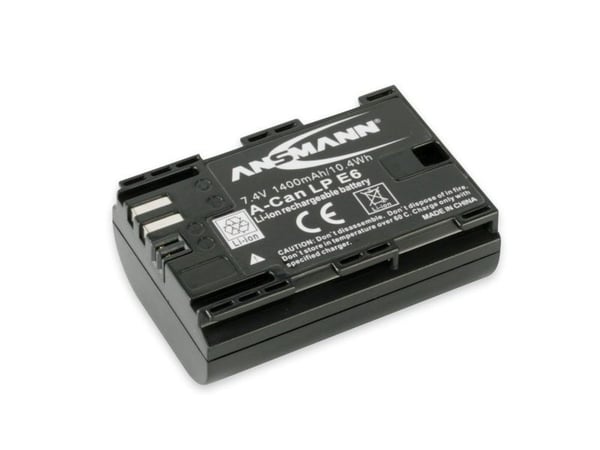 Ansmann A-Can LP E 6, 1400 mAh, 7,4 V, Litiumioni (Li-Ion)