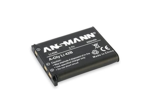Ansmann A-Oly LI 42 B, 650 mAh, 3,7 V, Lithium-Ion (Li-Ion)