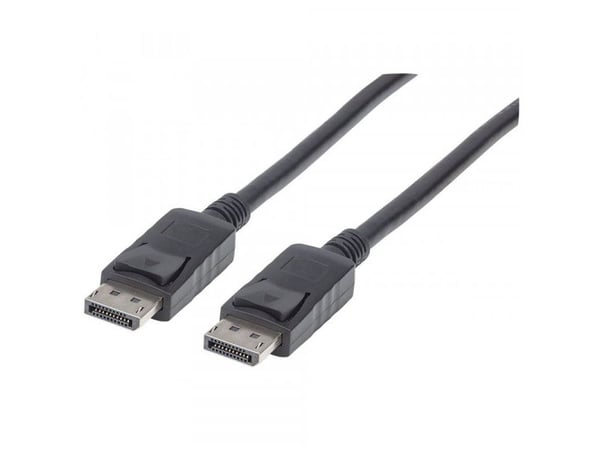 Techly ICOC DSP-A-050, 5 m, DisplayPort, DisplayPort, Hankjønn, Hankjønn, 4096 x 2160 piksler