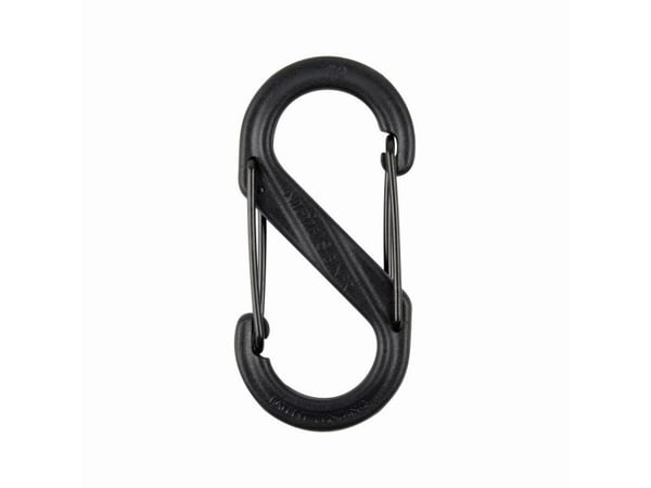 Nite Ize S-Biner Plastic Dual Carabiner #2 - Karabinerklips - svart