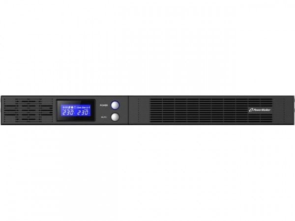 PowerWalker VI 750 R1U, Linje-Interactive, 0,75 kVA, 450 W, Sinus, 165 V, 290 V