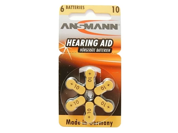ANSMANN - Batteri 6 x PR70 - Sinkluft