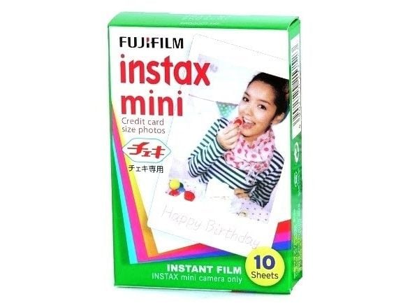 Fujifilm Instax Mini - värillinen pikafilmi - ISO 800 - 10 laukausta