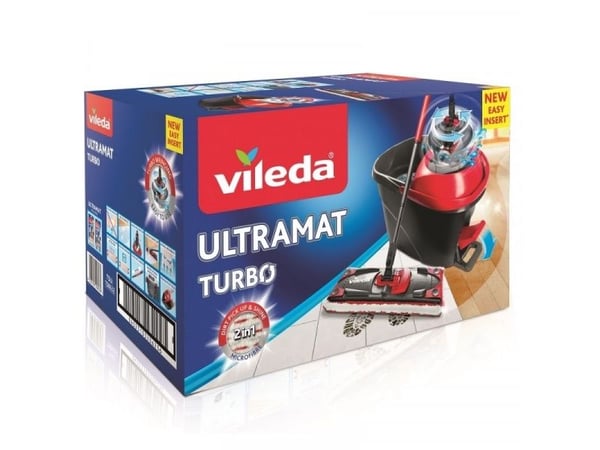 Vileda Easy Wring Ultramat Turbo 2-i-1 - moppesett