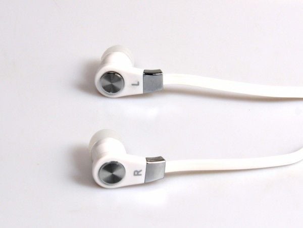 Media-Tech MAGICSOUND DS-2 MT3556 - Hörlurar med mikrofon - inuti örat - kabelansluten - vit