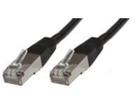 MicroConnect - Nettverkskabel - RJ-45 (hann) til RJ-45 (hann) - 10 m - FTP - CAT 5e - svart