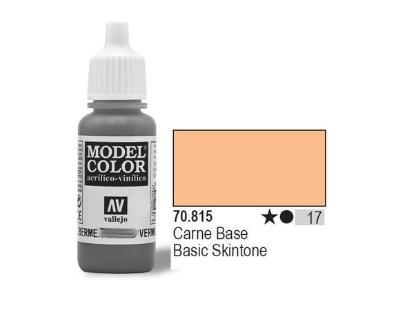 Vallejo 70.815, 17 ml, Hudfarget, Matte, Flaske