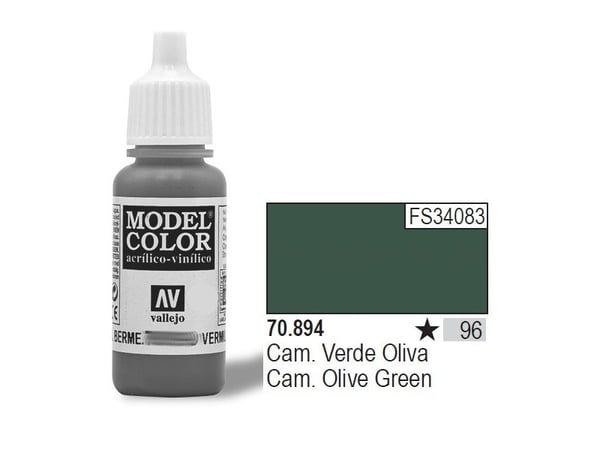 Vallejo 70.984, 17 ml, Ruskea, Matta, Pullo