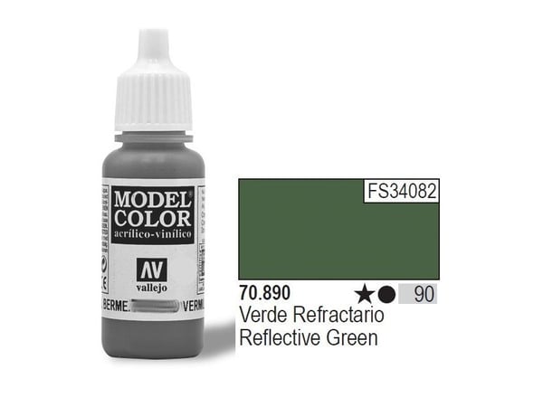 Vallejo 70.890, Grønn, Acryl maling, Væske, 17 ml, 1 stykker |