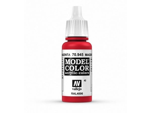 Vallejo 70.945, 17 ml, Fiolblå, Matte, Flaske