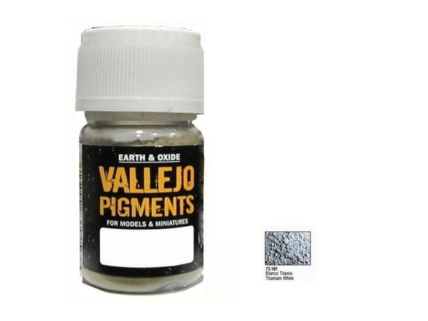 Pigment titanhvit 35 ml