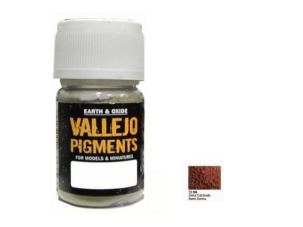 Vallejo Pigment Burnt Siena 73106