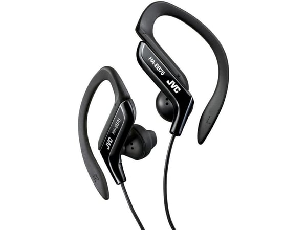 JVC HA-EB75, Langallinen, 16 - 20000 Hz, Musiikki, 21,1 g, Kuulokkeet, musta