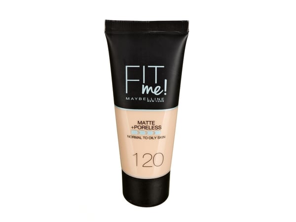 Maybelline Fit me Matte &amp; Poreless - 120 Classic Ivor, Tuubi, Nestemäinen, Beige, Classic Ivory, Vaalea, Keskikokoinen, Viileä