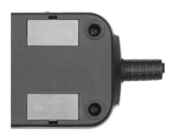 LESTAR LV-530W 5W - Överspänningsskydd - AC 230 V - 2300 Watt - utgångskontakter: 5 - 2.5 m sladd - svart