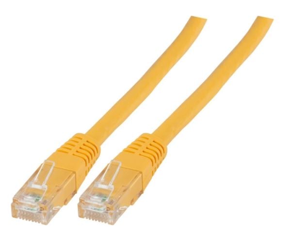 EFB Elektronik K8100GE.20, 20 m, Cat6, U/UTP (UTP), RJ-45, RJ-45, Gult
