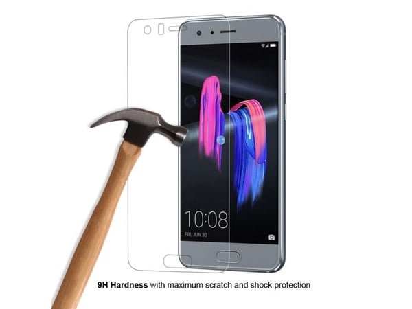 EIGER EGSP00140, Huawei, Huawei Honor 9, Tørr påføring, Støvresistent, Ripebestandig, Gjennomsiktig, 1 stykker