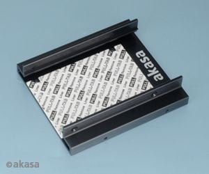 Akasa AK-MX010 - Uttagbar harddiskramme - fra 3,5" til 2,5" - svart