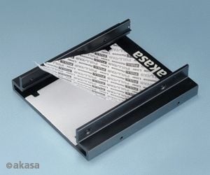 Akasa AK-MX010 - Uttagbar harddiskramme - fra 3,5" til 2,5" - svart
