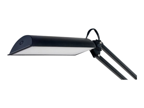Unilux Swingo - Skrivebordslampe - LED - 9 W - klasse D - 3000 K - svart