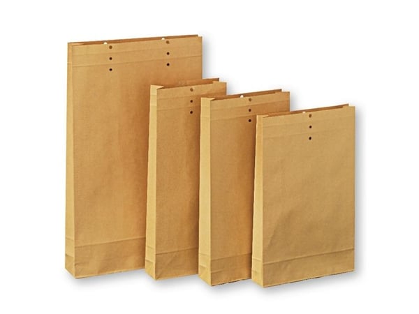 BONG ProPack D17 - Kirjepussi - laajennettava - 135 x 350 mm - neliö - avoin pää - solki - ruskea - 250 kpl pakkaus