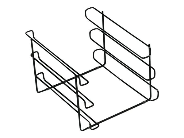 Bantex Orth Reflex - Brevbakkeramme - 3 rom - for A4 - sort