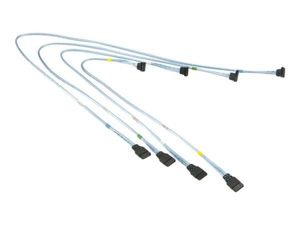 Supermicro SATA Set of 70/59/48/38cm Round Cables