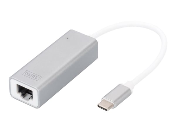 DIGITUS DN-3024 - Nettverksadapter - USB-C - Gigabit Ethernet x 1 - aluminium