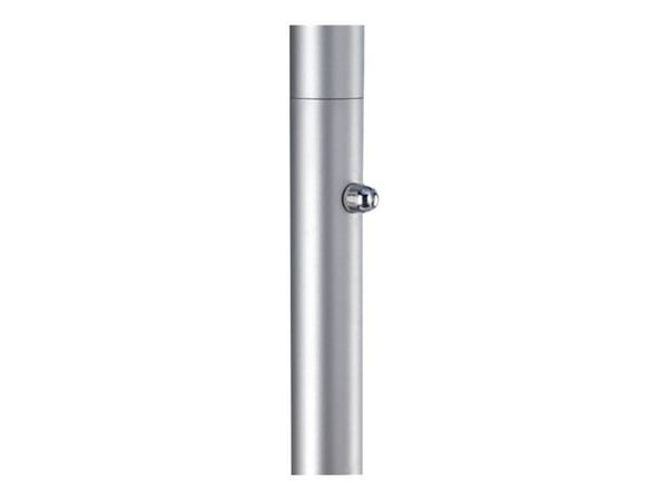 Unilux Premium Variaglass - Torchiere-gulvlampe - LED - 22 W - klasse A+ - 3000 K - mattert, metallgrå